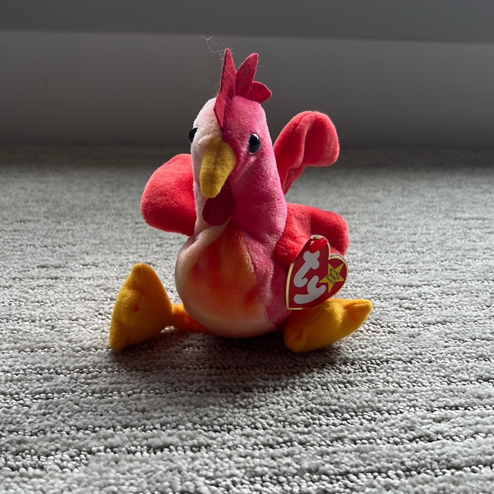 Ty Beanie Babies Strut the Rooster